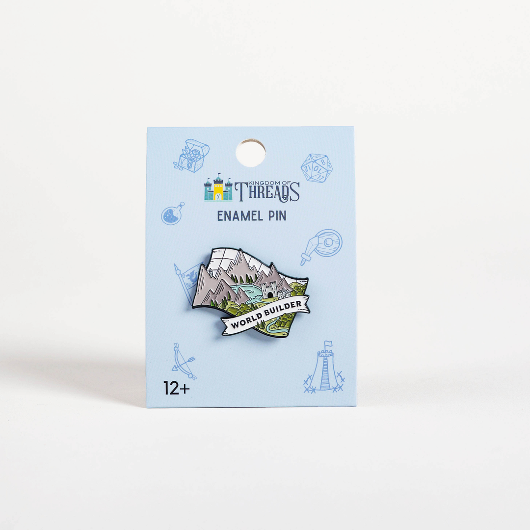 World Builder Enamel Pin