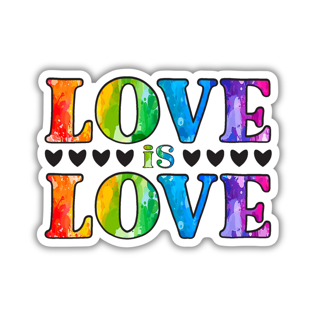 Love Is Love Pride Sticker