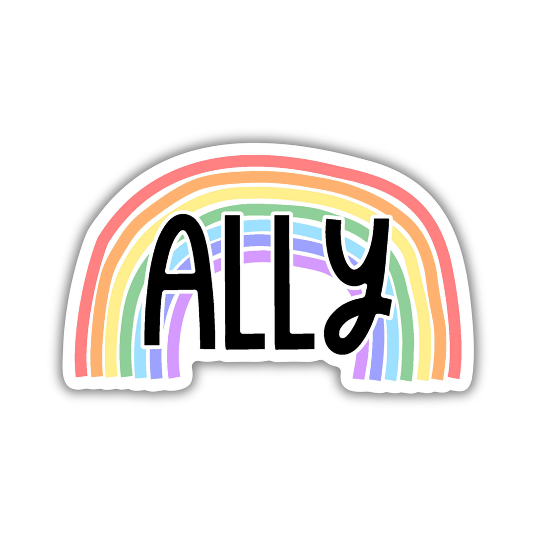 Ally Rainbow Sticker