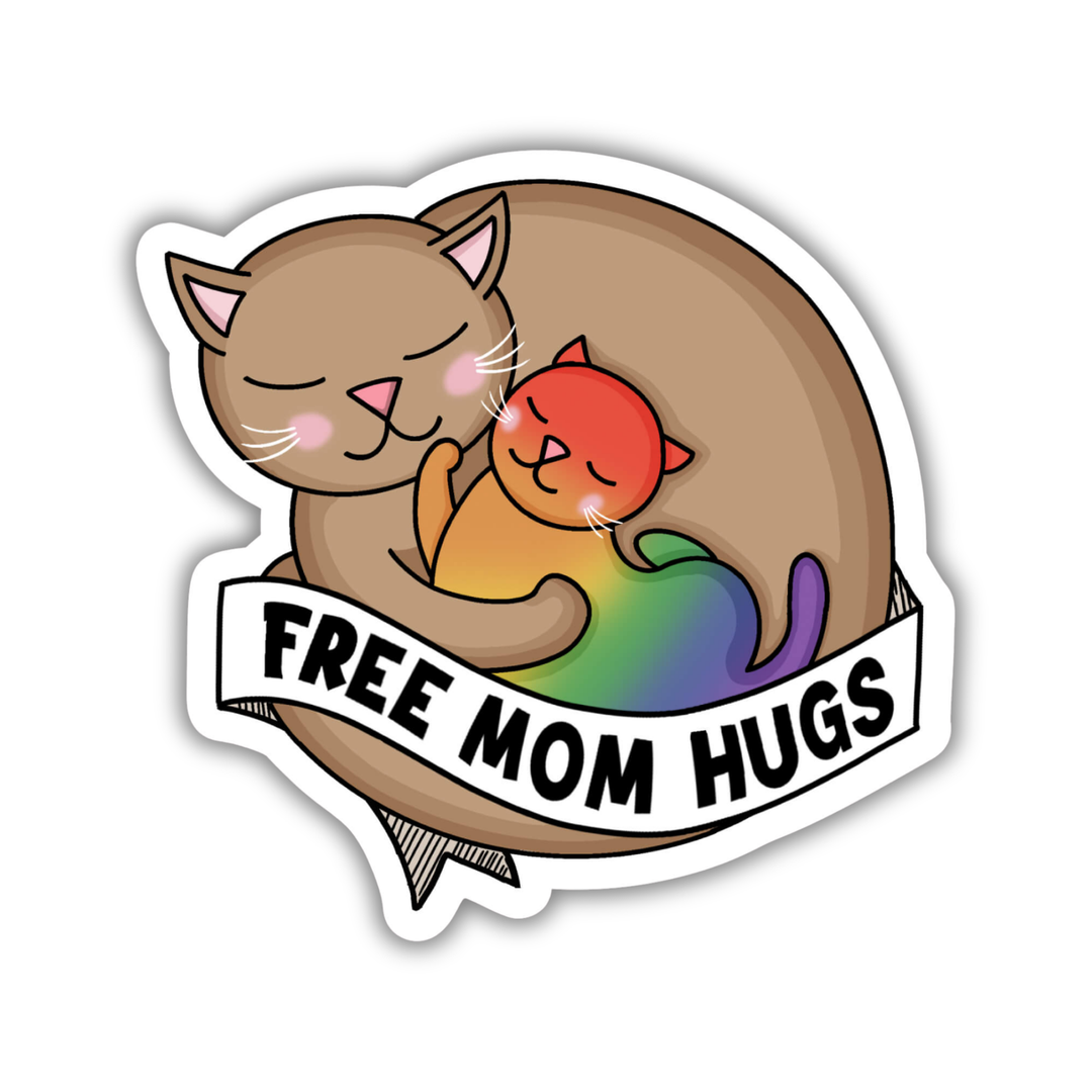 Free Mom Hugs Sticker