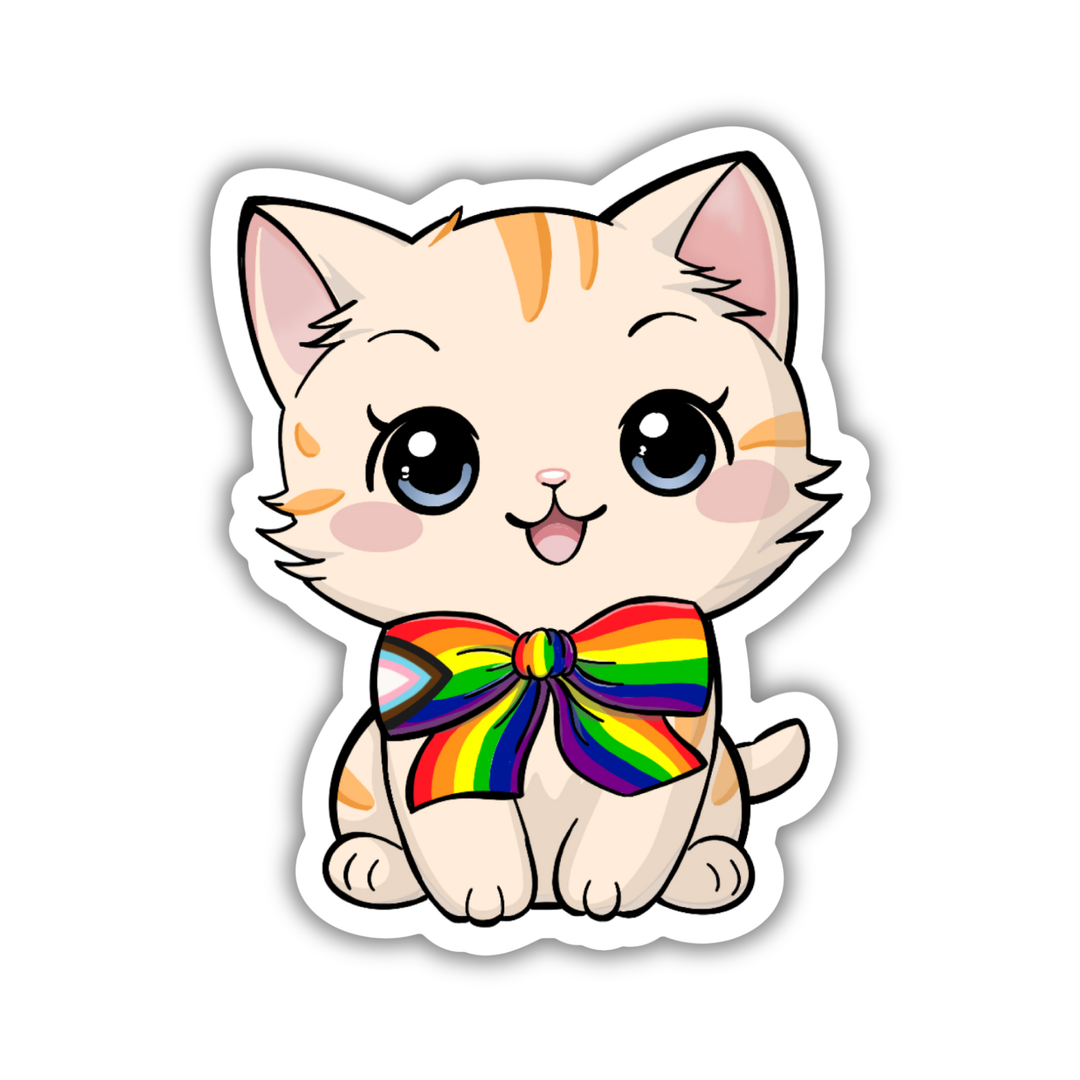 Pride Kitten Sticker