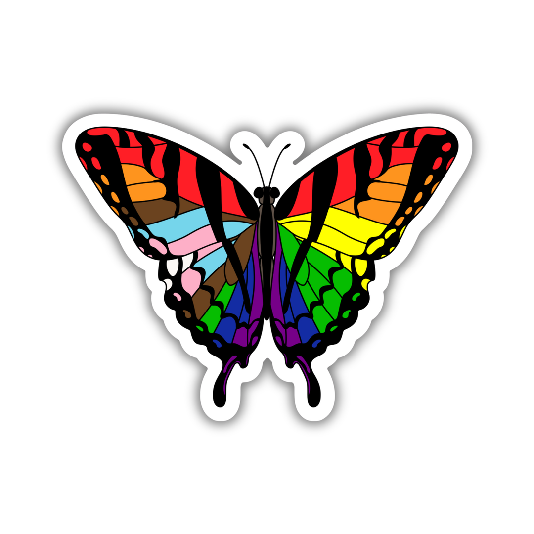 Pride Butterfly Sticker