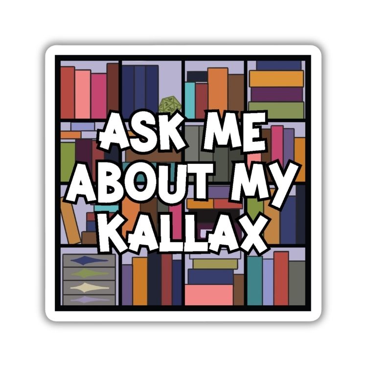 Ask Me About My Kallax Sticker