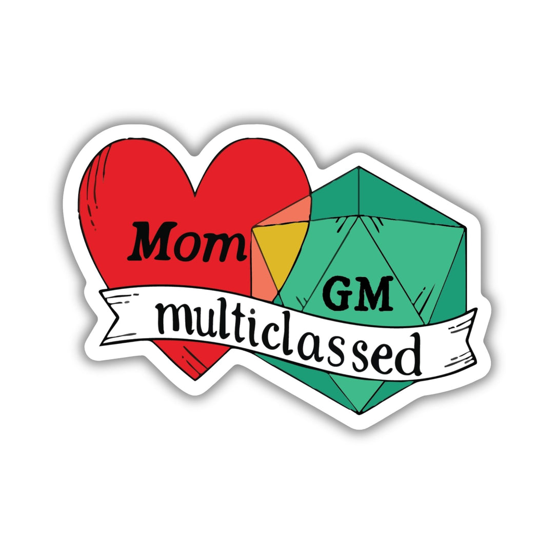Multiclass Mom Sticker