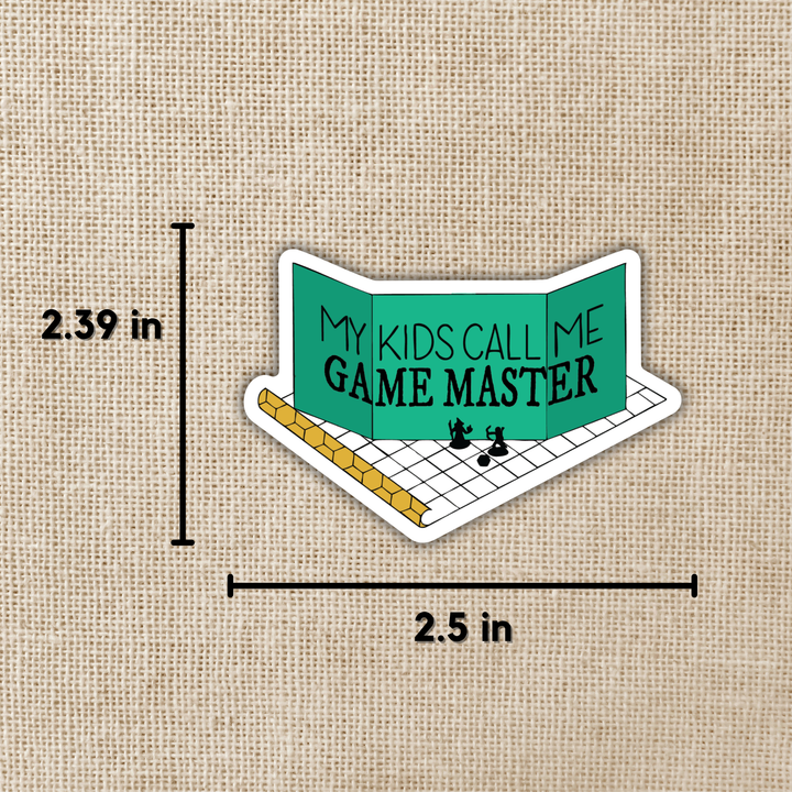 My Kids Call Me Game Master Sticker