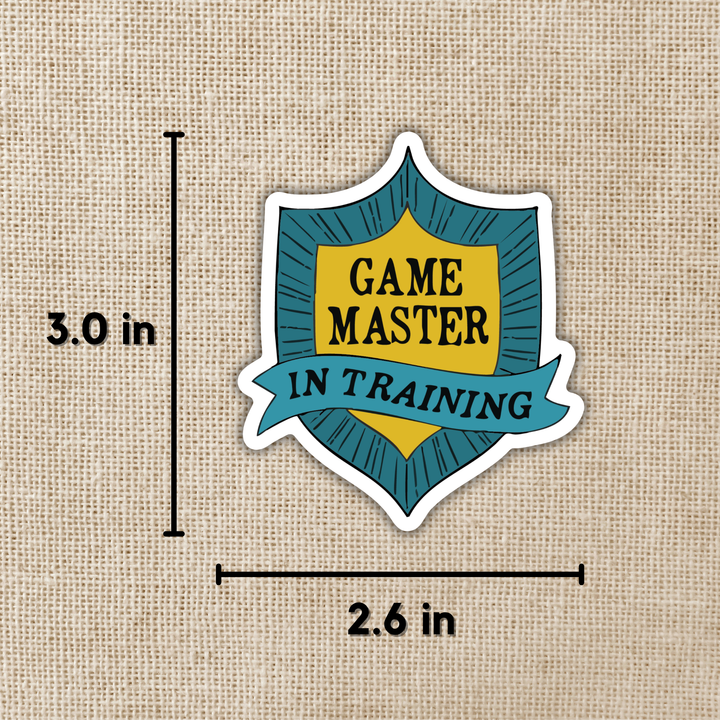 Game Master in Training Sticker