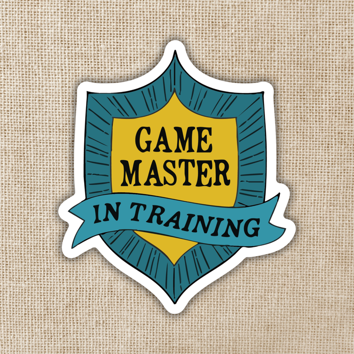 Game Master in Training Sticker