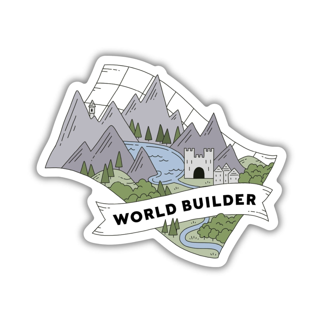 World Builder Sticker
