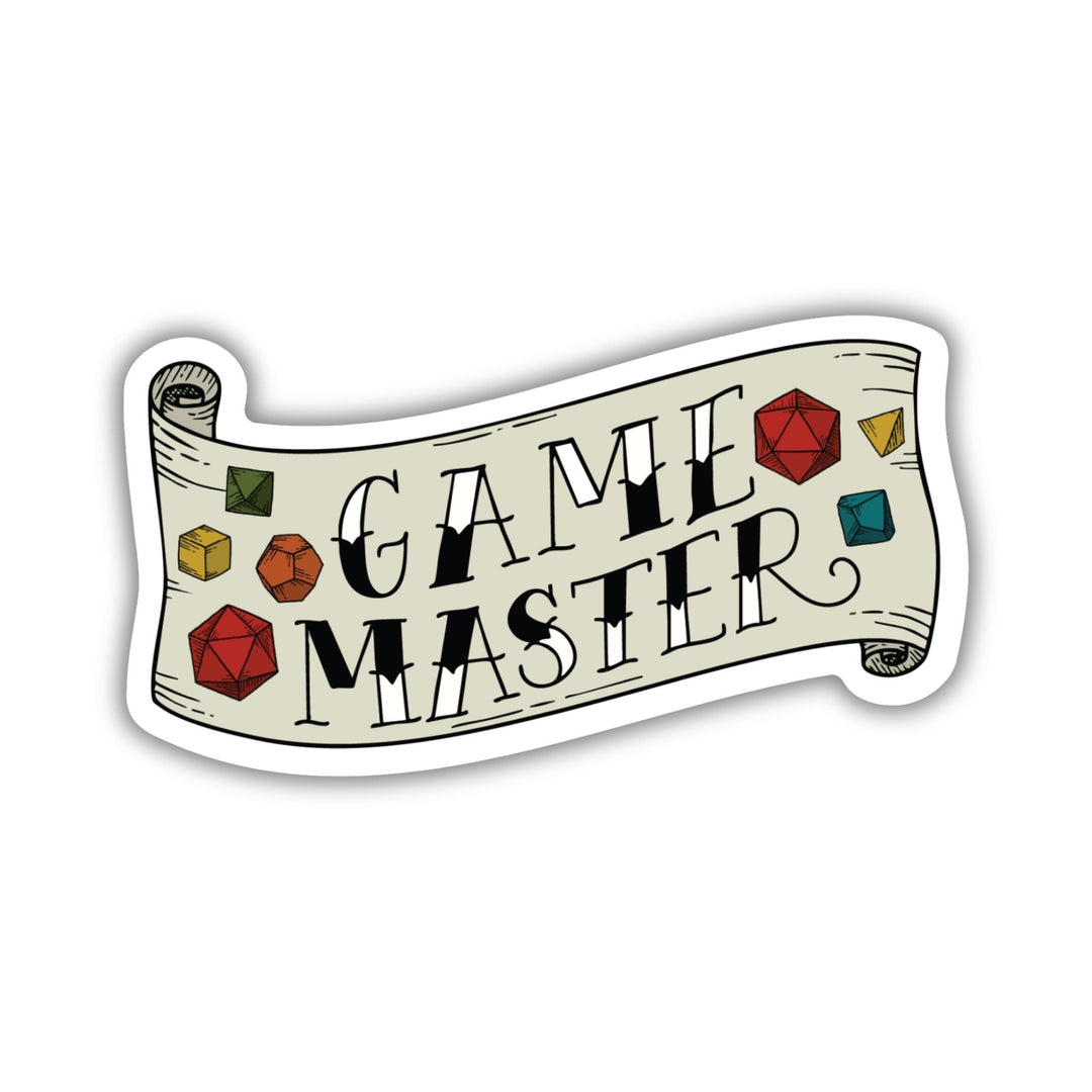 Game Master Banner Sticker - Game Master Life