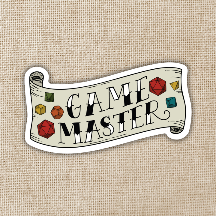 Game Master Banner Sticker - Game Master Life