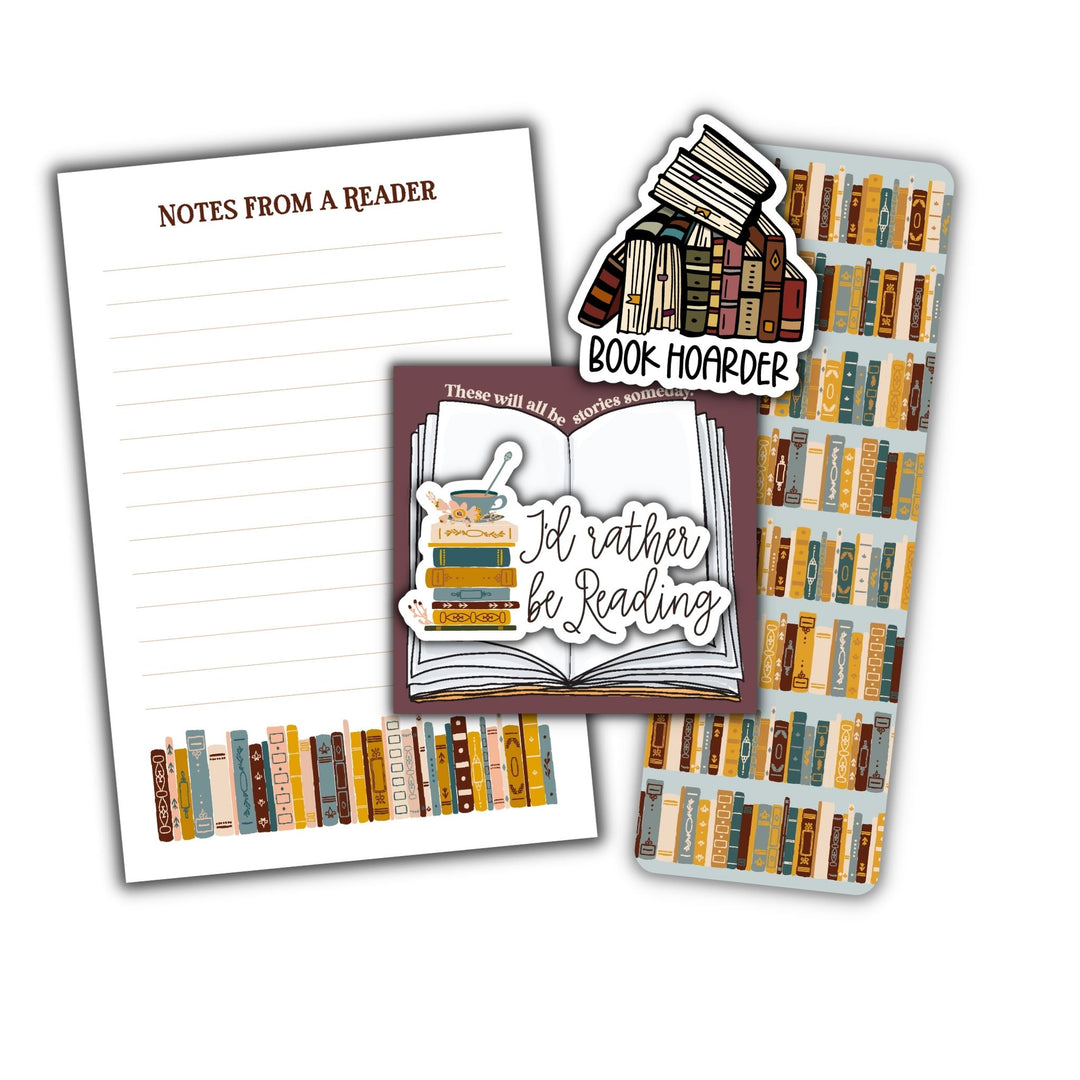 Vintage Book Lover Boxed Gift Set