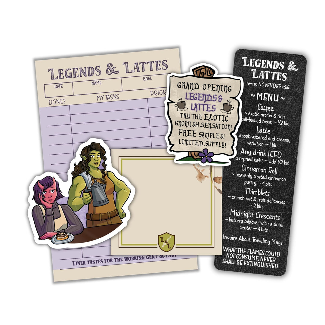 Legends & Lattes Gift Set