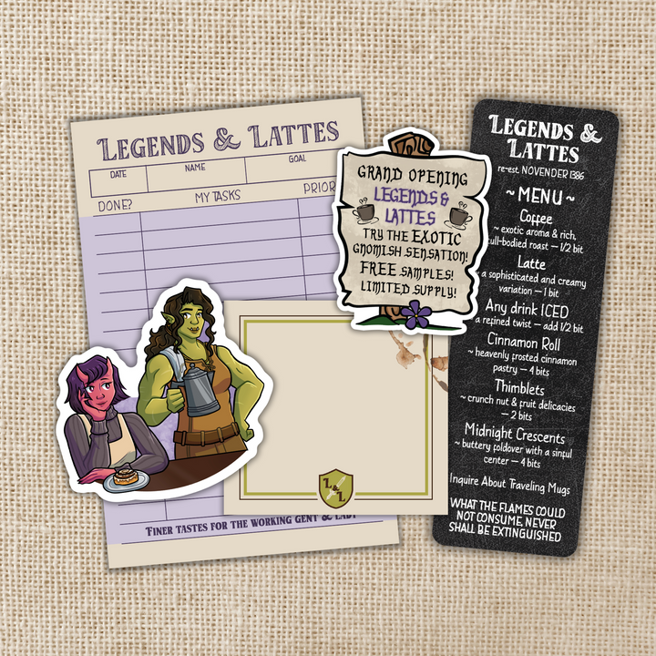 Legends & Lattes Gift Set