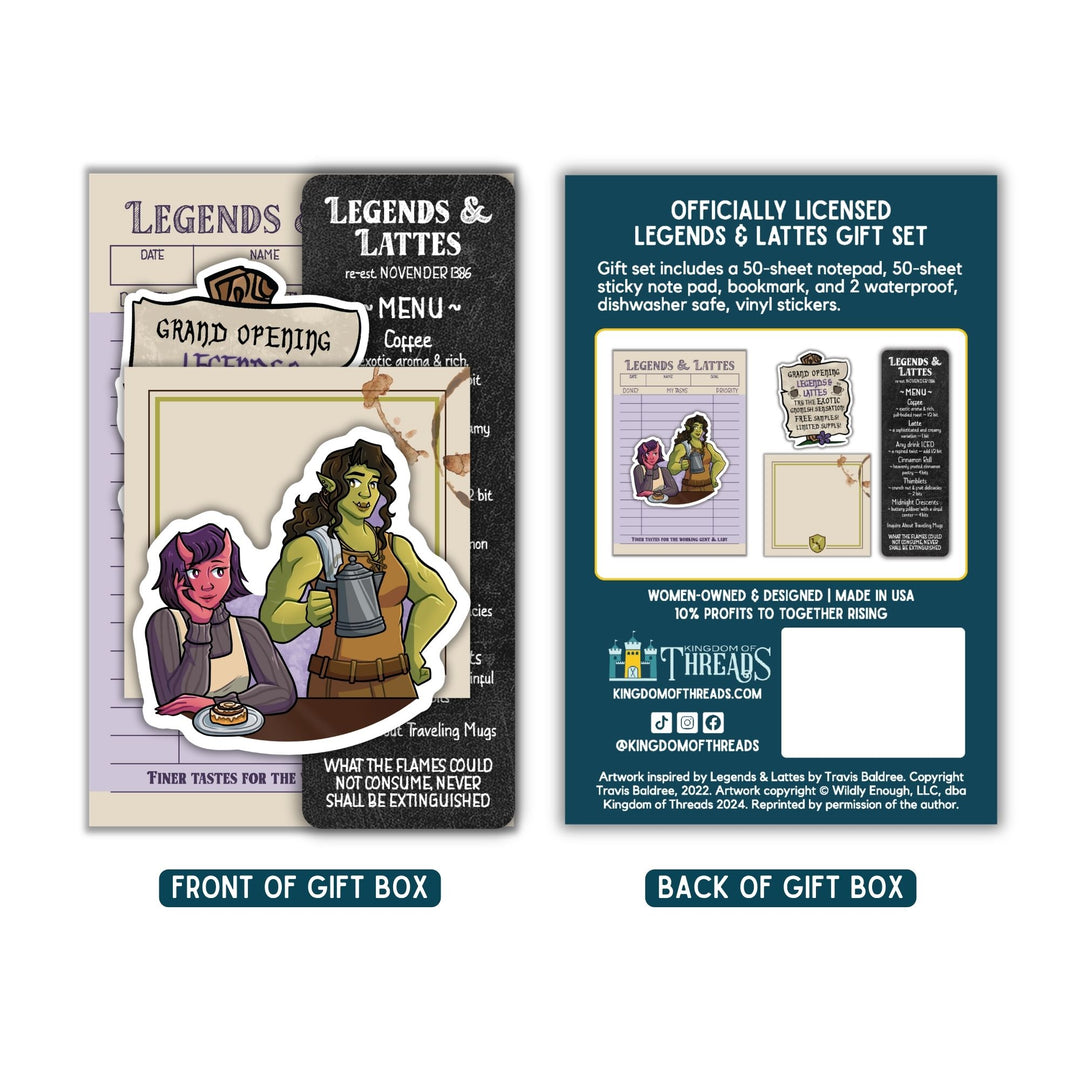 Legends & Lattes Gift Set