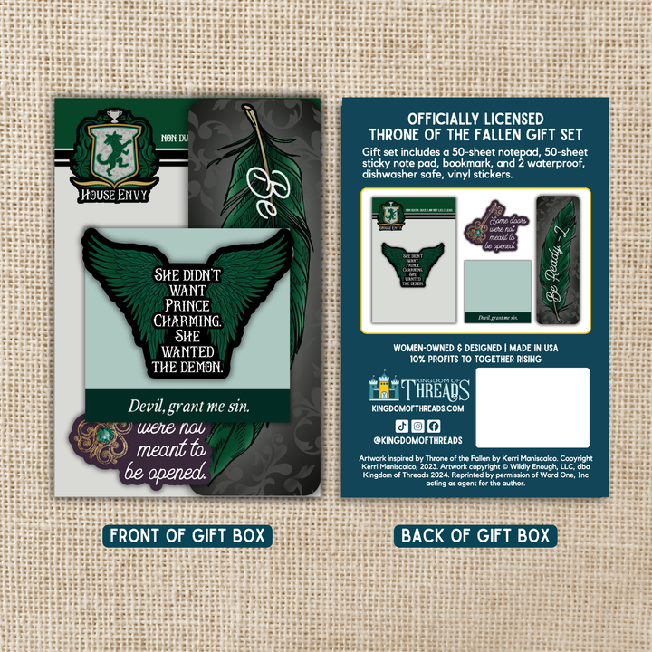 Throne Of The Fallen Stationery Gift Set