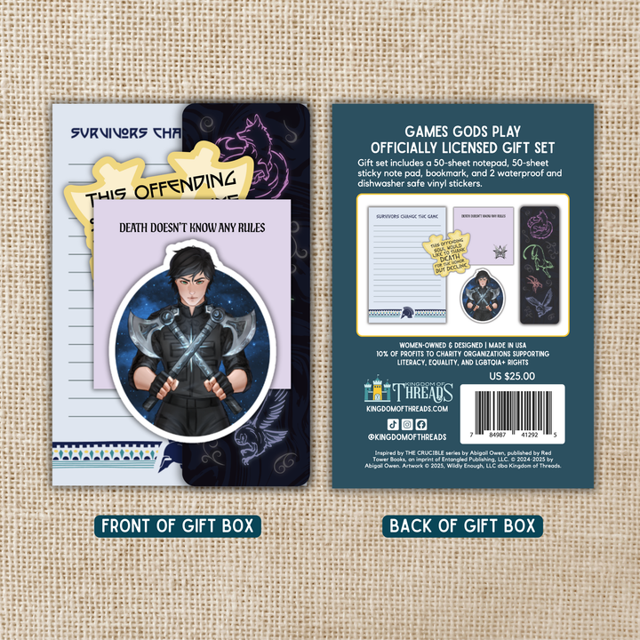 The Games Gods Play Boxed Gift Set