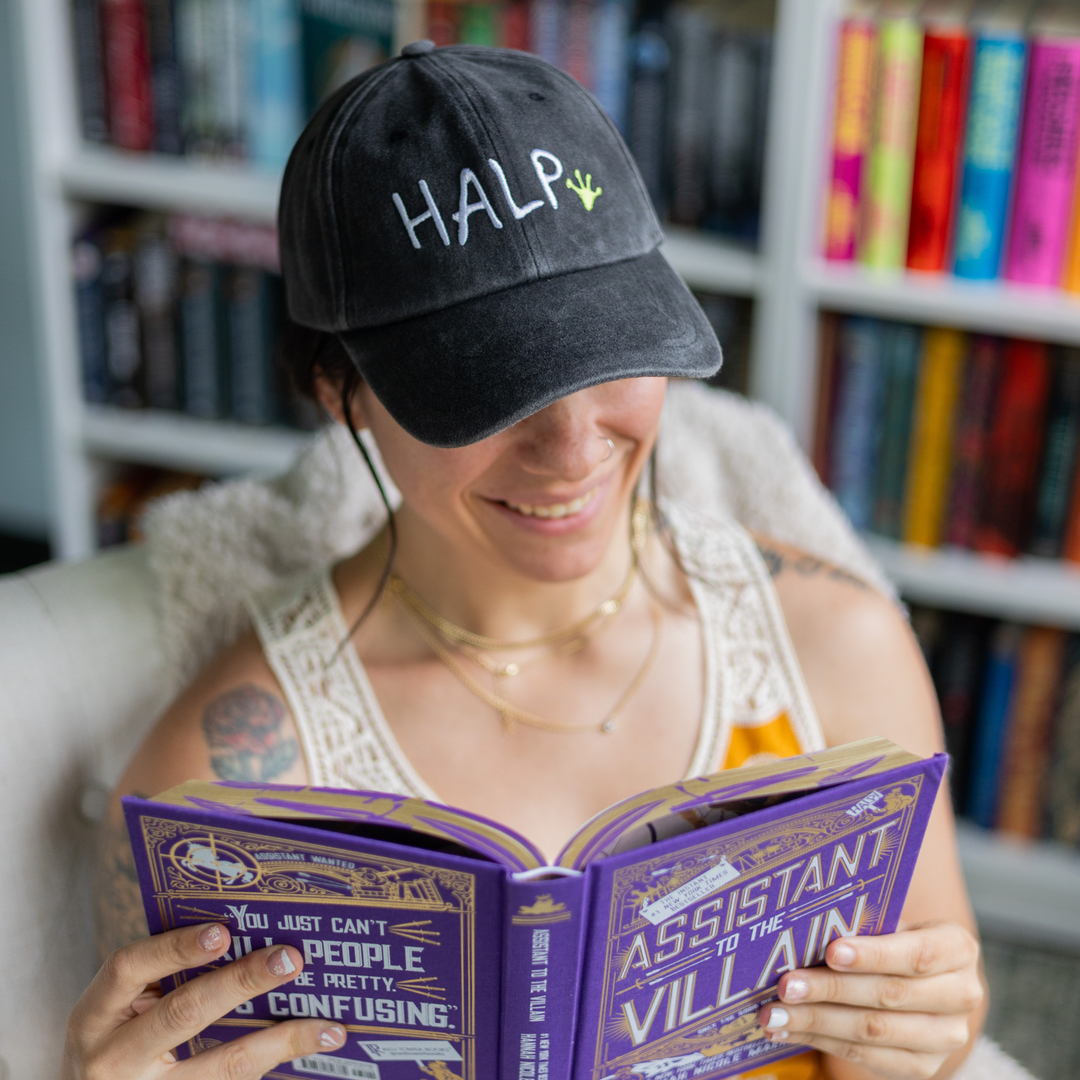 Halp Baseball Cap | Assistant to the Villain
