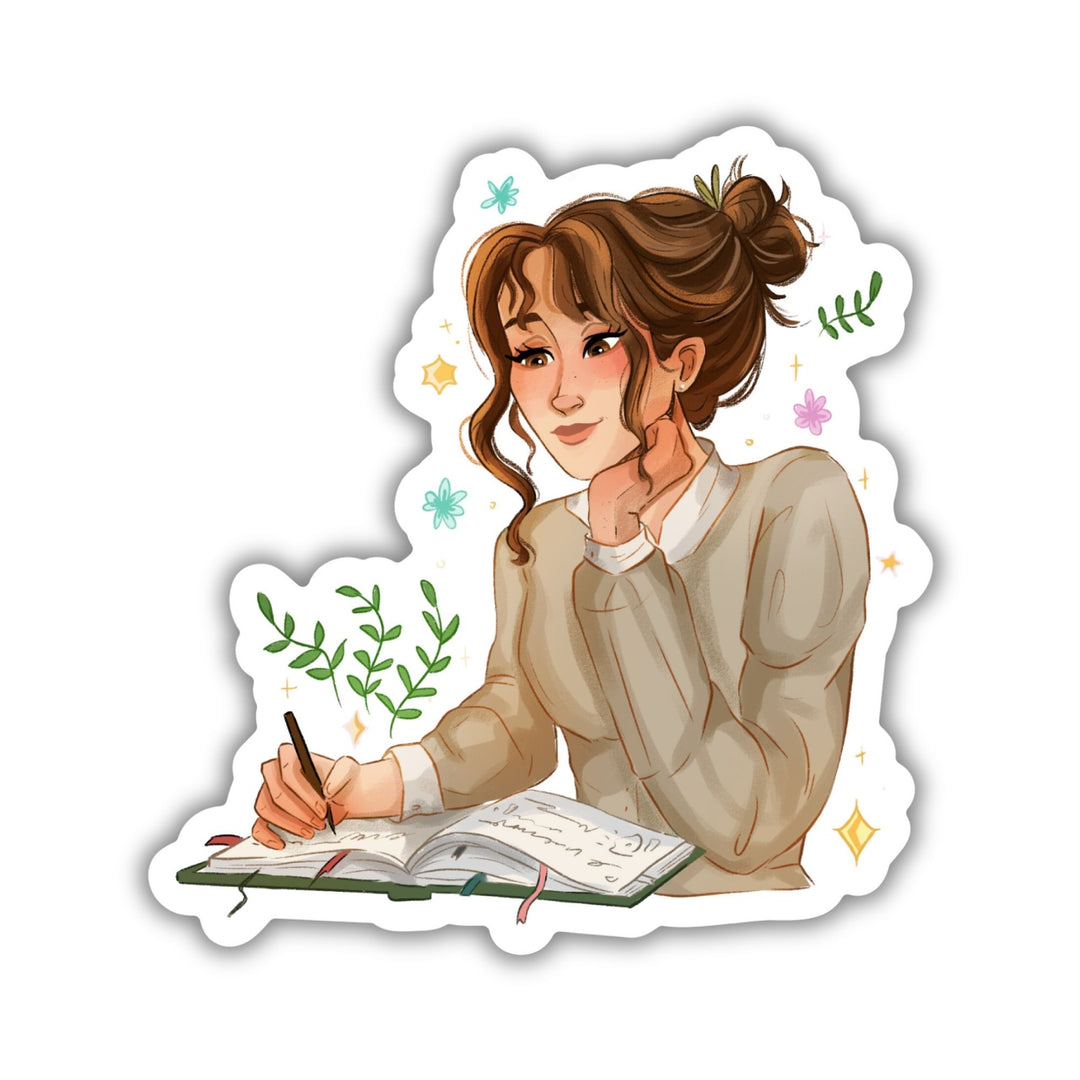 Emily Wilde Writing Sticker | Emily Wilde