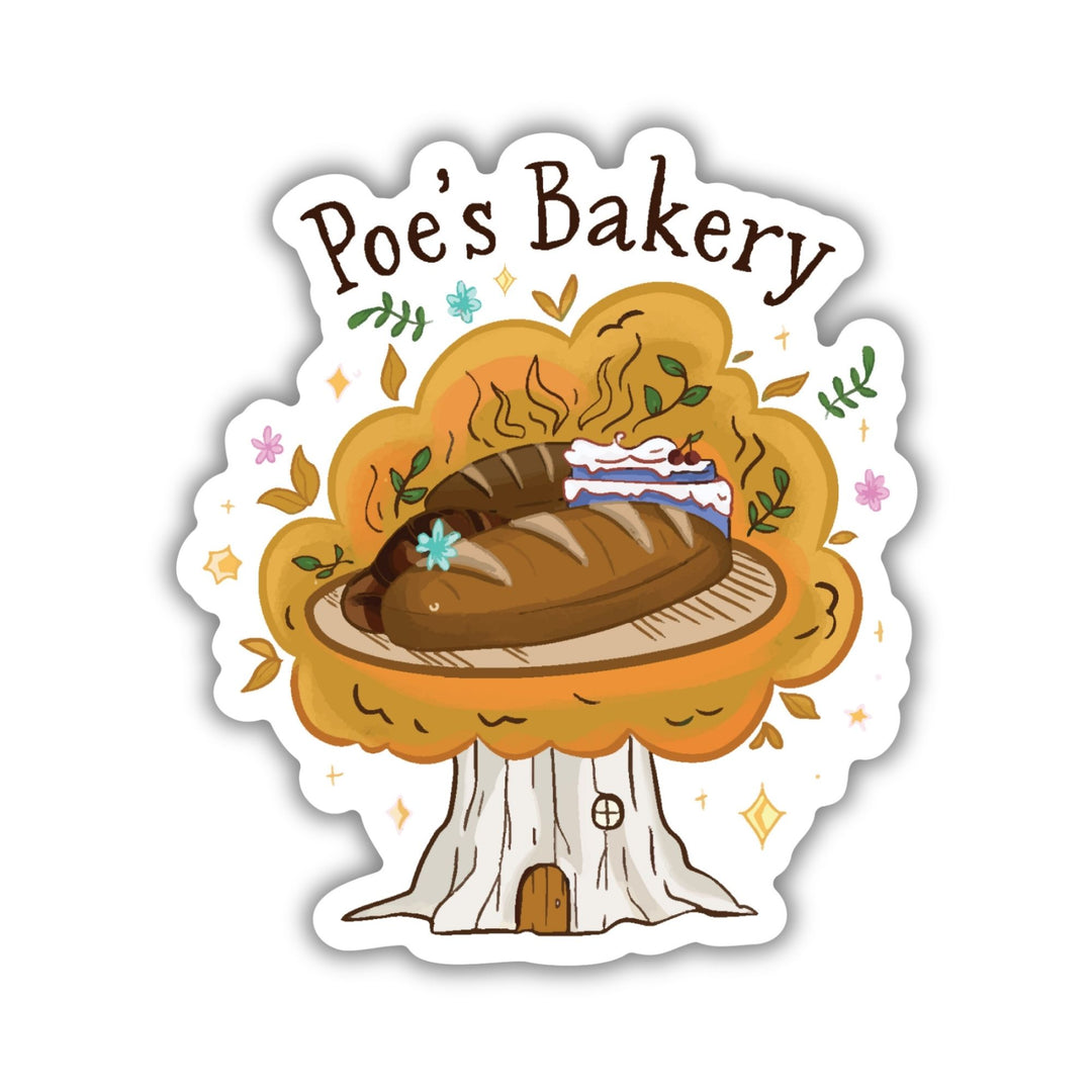 Poe's Bakery Sticker | Emily Wilde