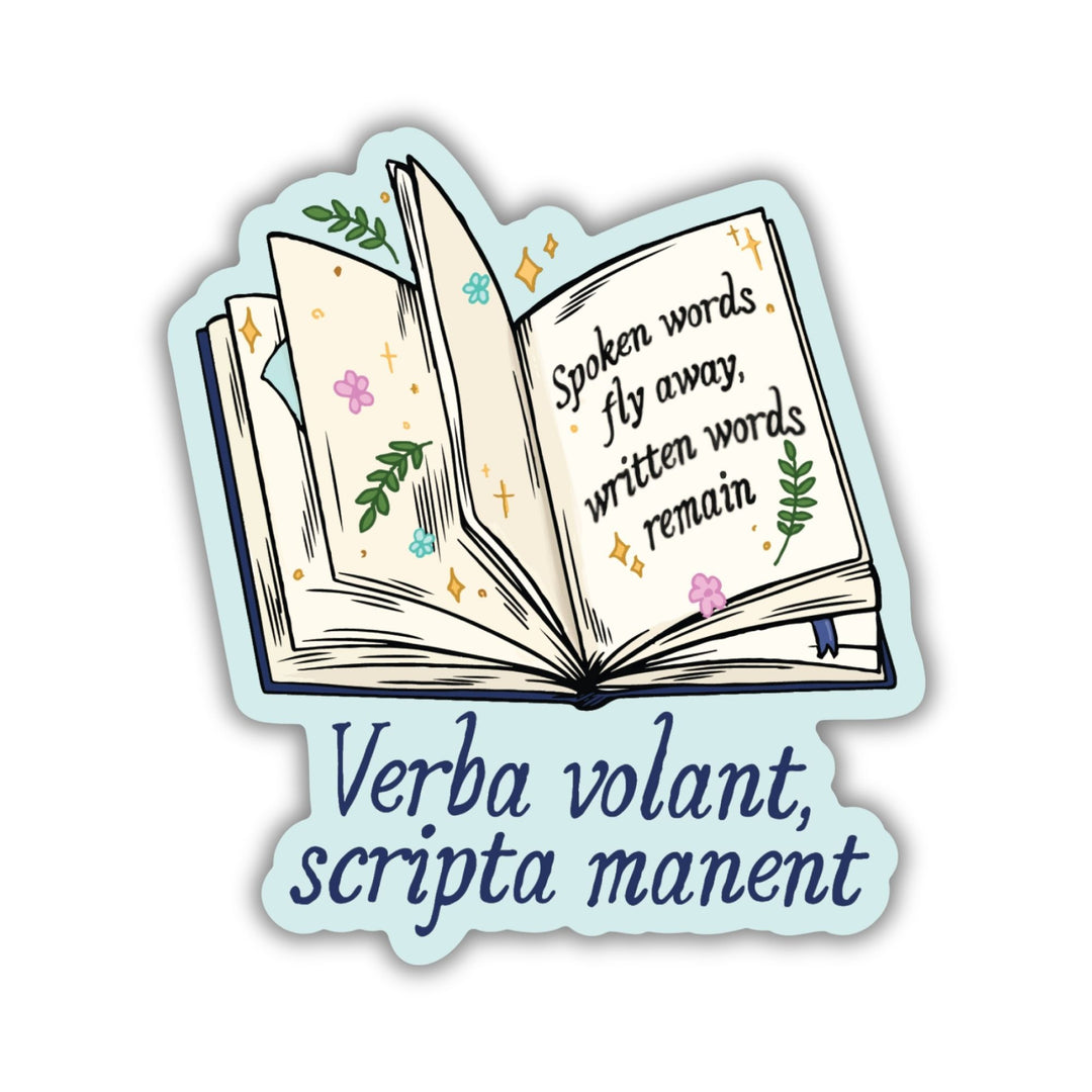 Verba Volant Sticker | Emily Wilde