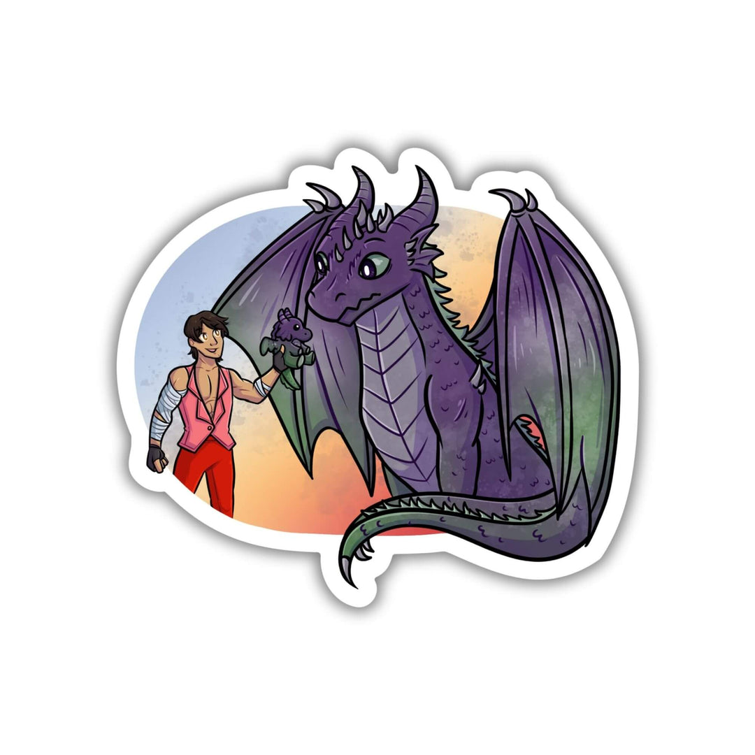 Blade and Fluffy Sticker | Assistant to the Villain