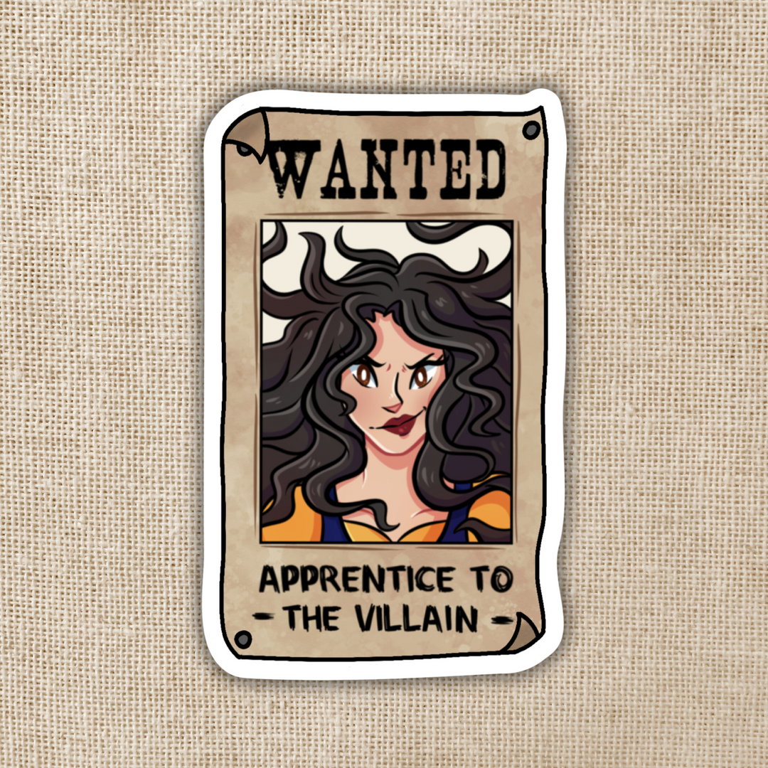 Evie Wanted Poster | Assistant To The Villain