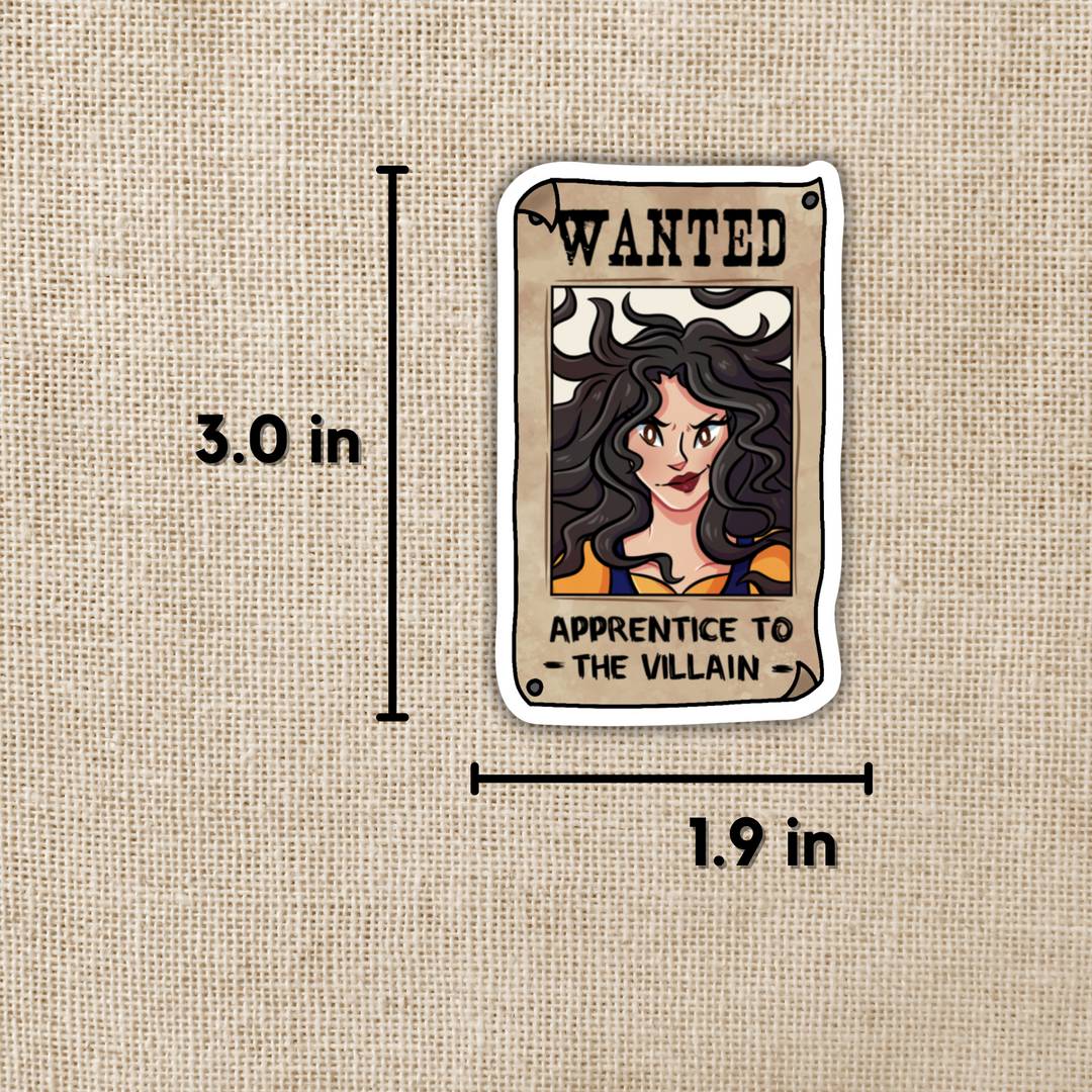 Evie Wanted Poster | Assistant To The Villain