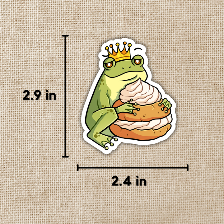 Kingsley Likes Cream Puffs Sticker | Assistant to the Villain