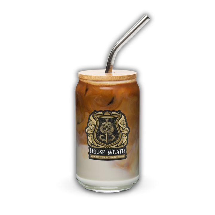 House Wrath Crest Glass Can Cup