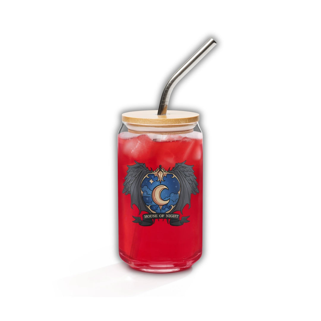 House of Night Glass Can Cup | Crowns Of Nyaxia