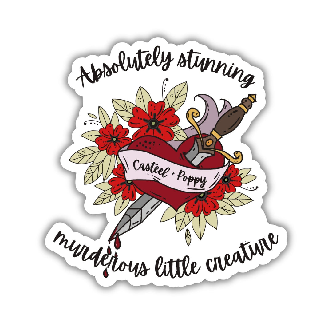Absolutely Stunning Murderous Little Creature Sticker