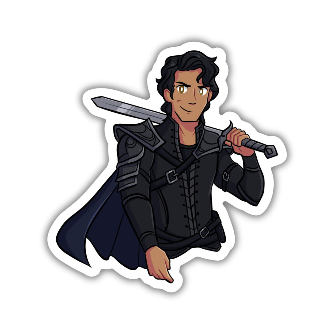 Casteel Da'Neer Sticker | From Blood & Ash