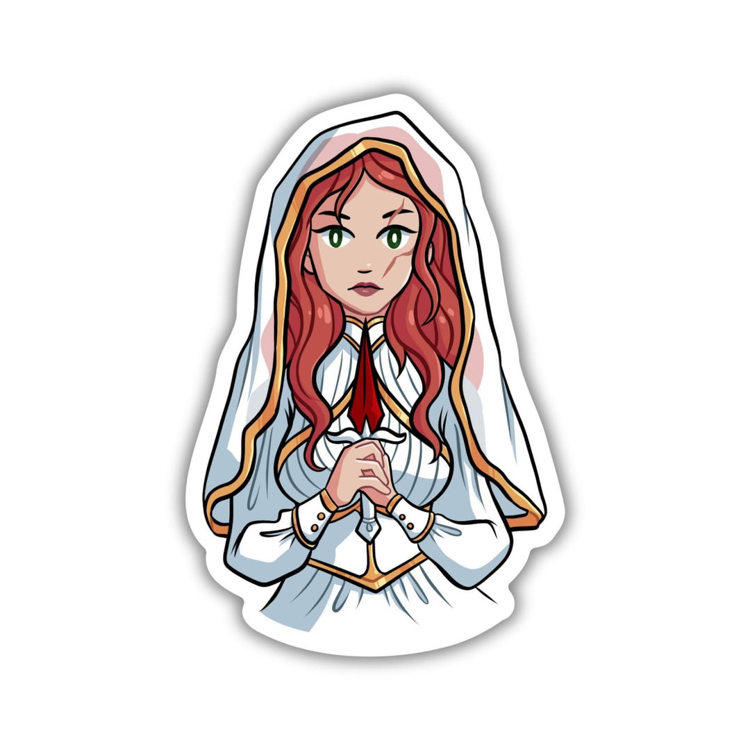 Poppy the Maiden Sticker | From Blood & Ash
