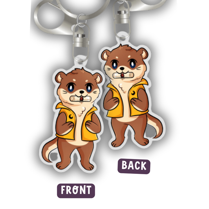 Crescent City Otter Keychain | Sarah J. Maas