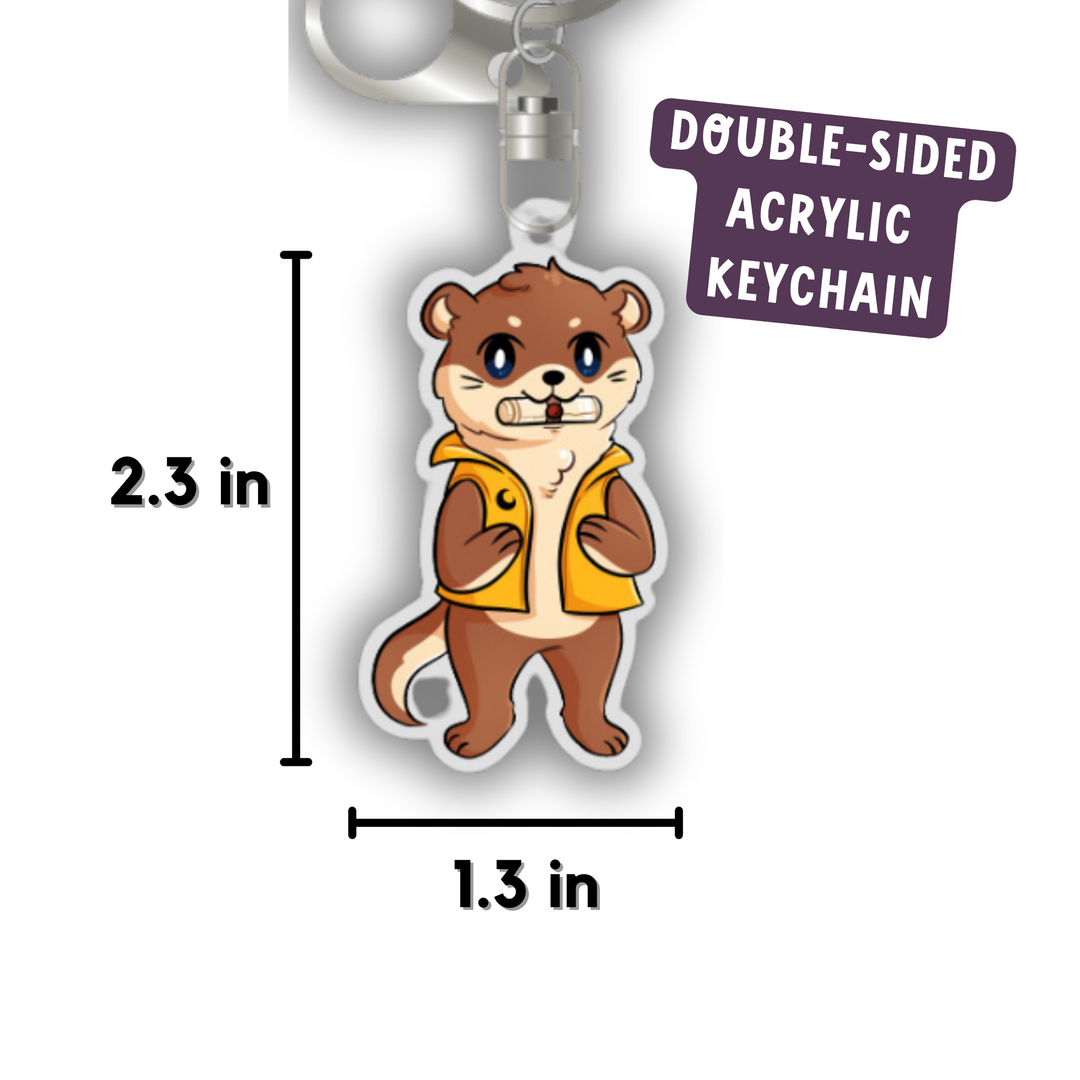 Crescent City Otter Keychain | Sarah J. Maas