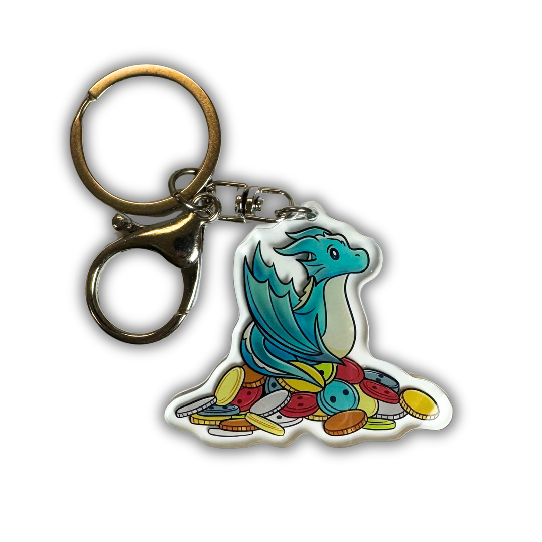 Theodore The Wyvern Keychain | House in the Cerulean Sea