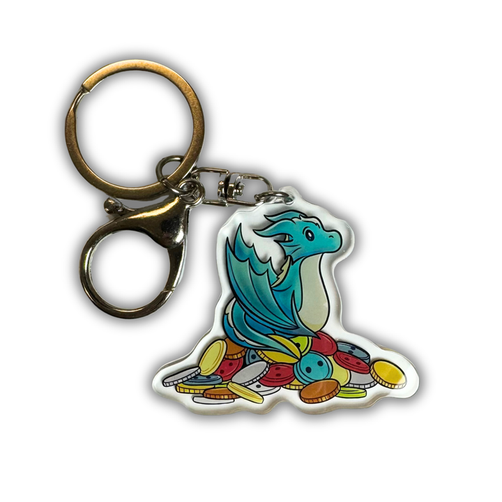 Theodore The Wyvern Keychain | House in the Cerulean Sea
