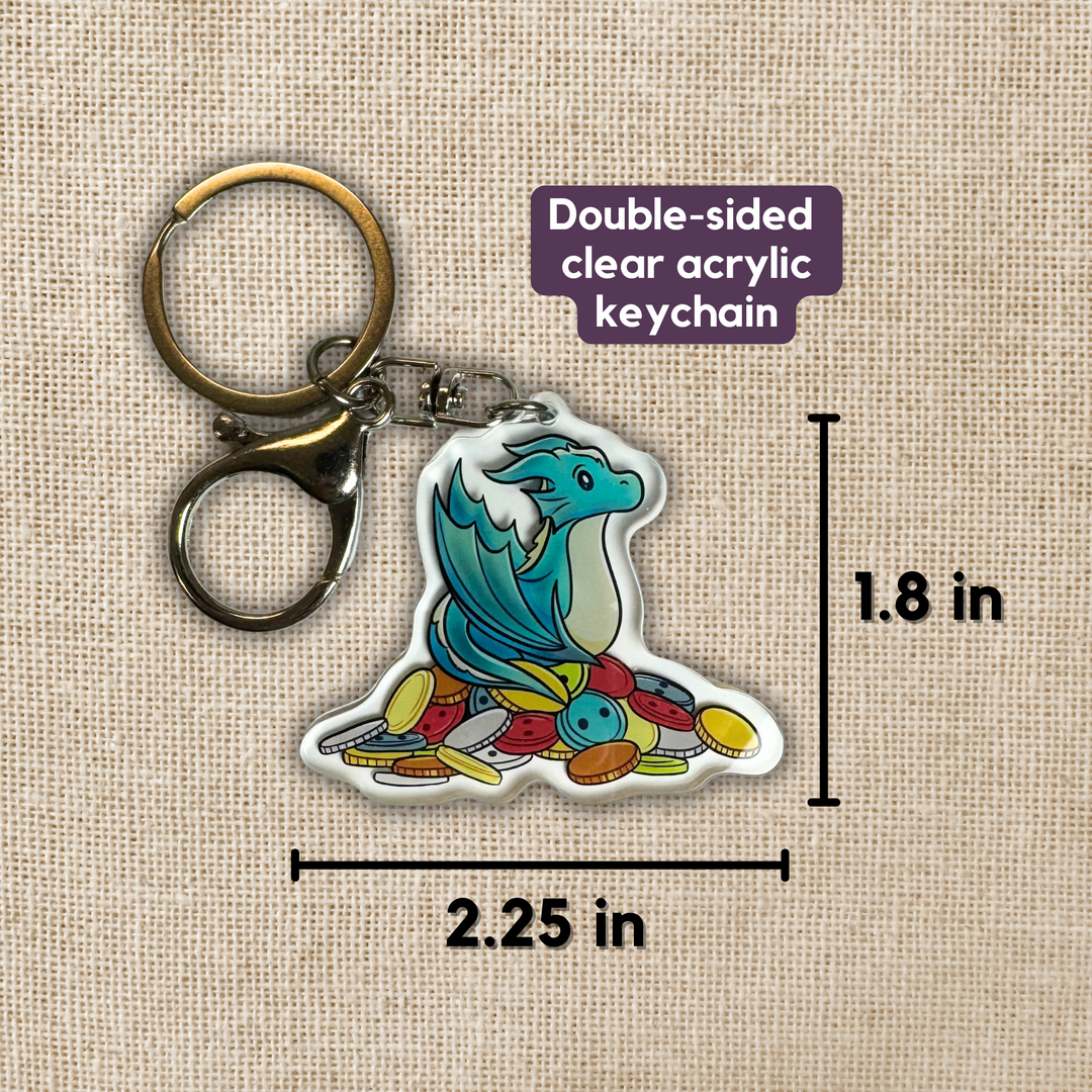 Theodore The Wyvren Keychain | TJ Klune