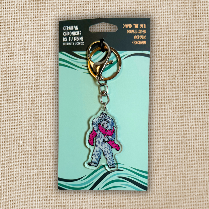 David The Yeti Keychain | House in the Cerulean Sea