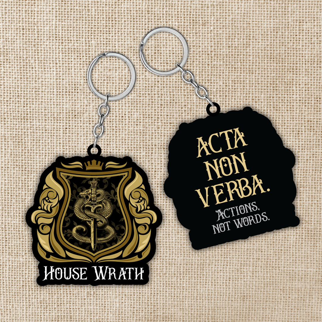 House of Wrath Keychain | Throne Of The Fallen