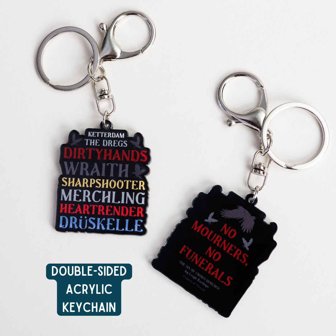 Dregs Members Keychain | Six of Crows