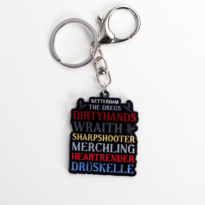 Dregs Members Keychain | Six of Crows