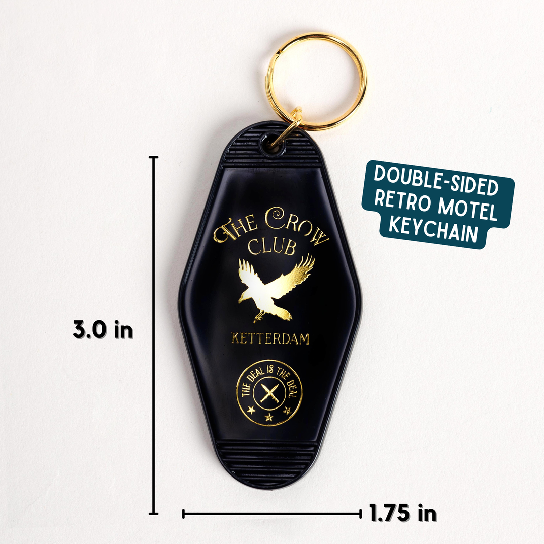 The Crow Club Motel Keychain | Six of Crows
