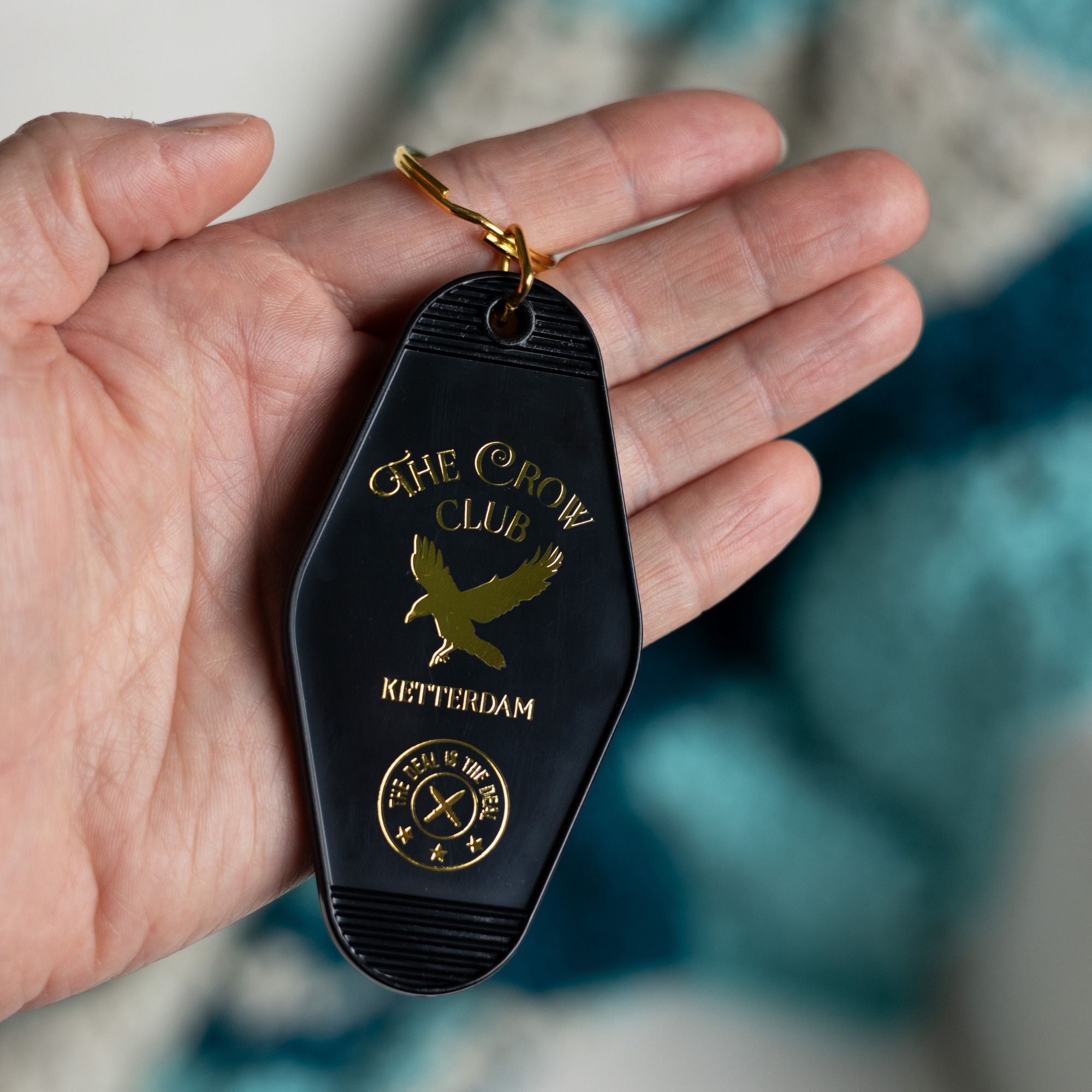 The Crow Club Motel Keychain - Six of Crows | Kingdom of Threads