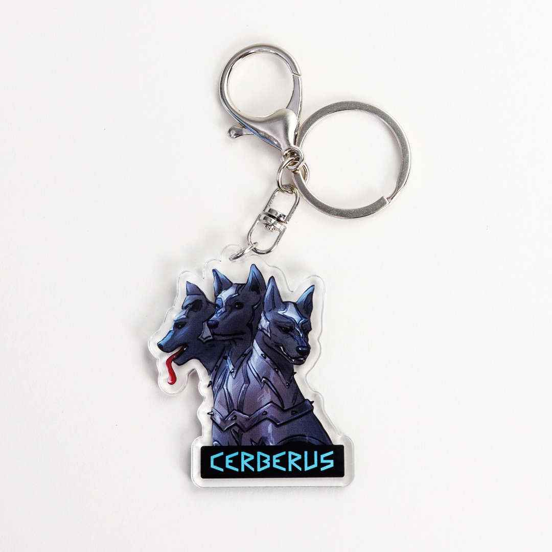 Cer, Ber, and Rus Keychain | The Games Gods Play