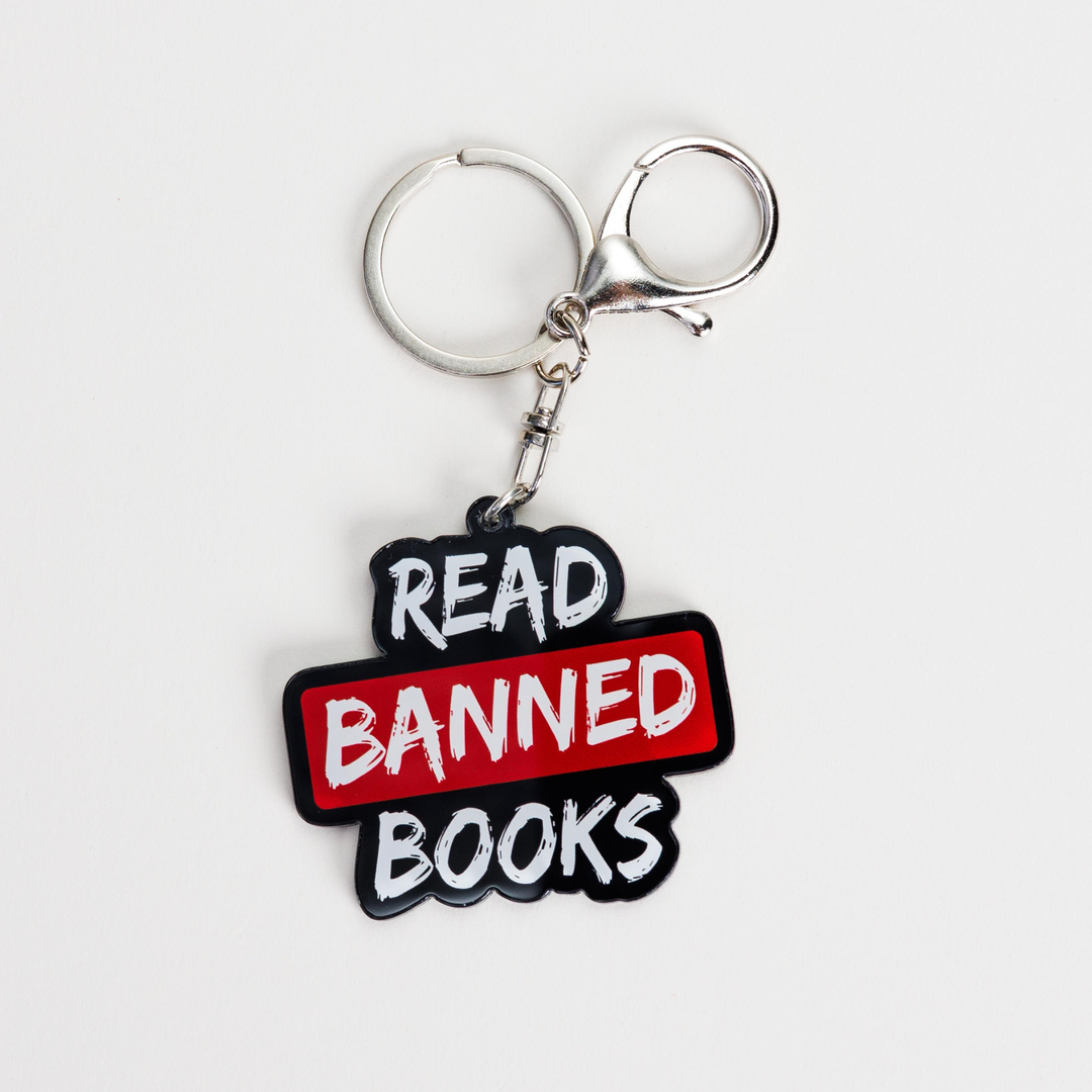 Read Banned Books Keychain