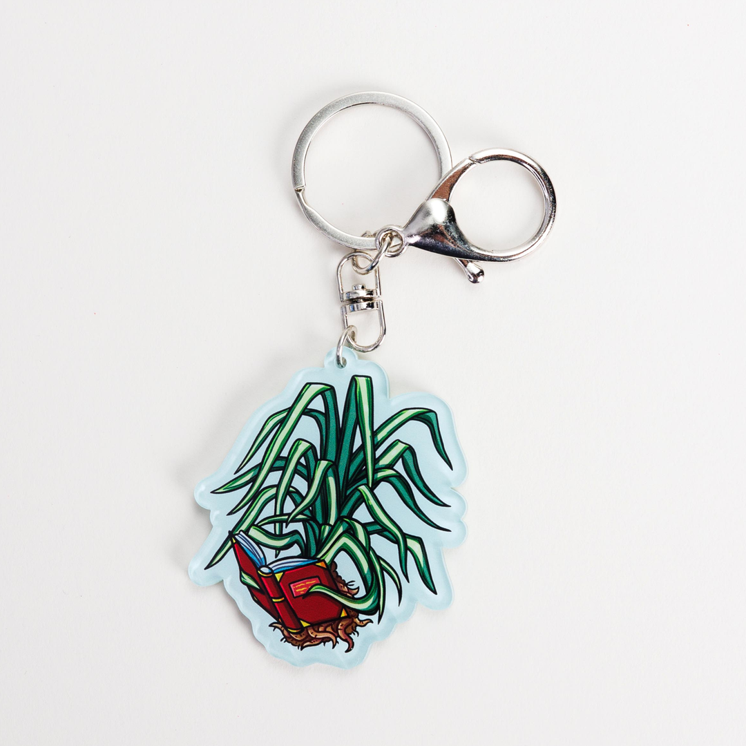 Caz the Spider Plant Keychain | The Spellshop