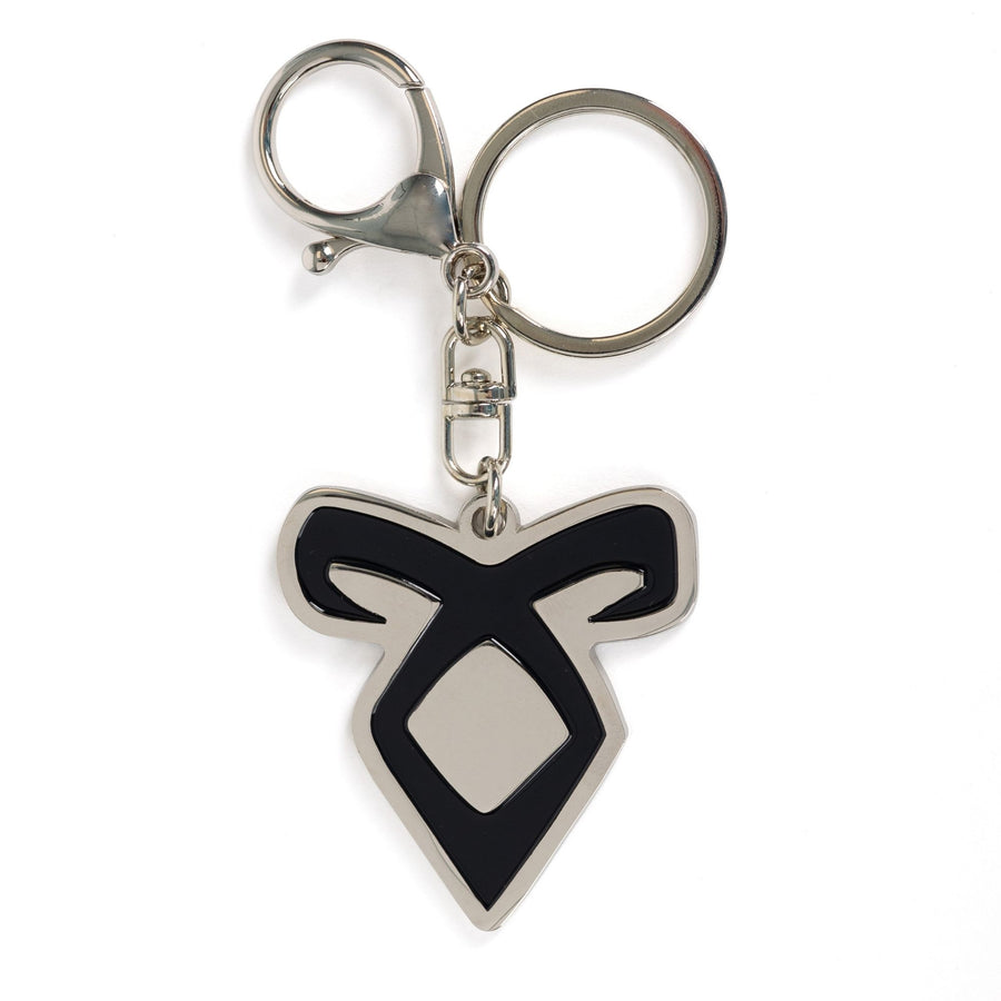 Enamel keychain of an Enkeli rune from Shadowhunters by Cassandra Clare. 