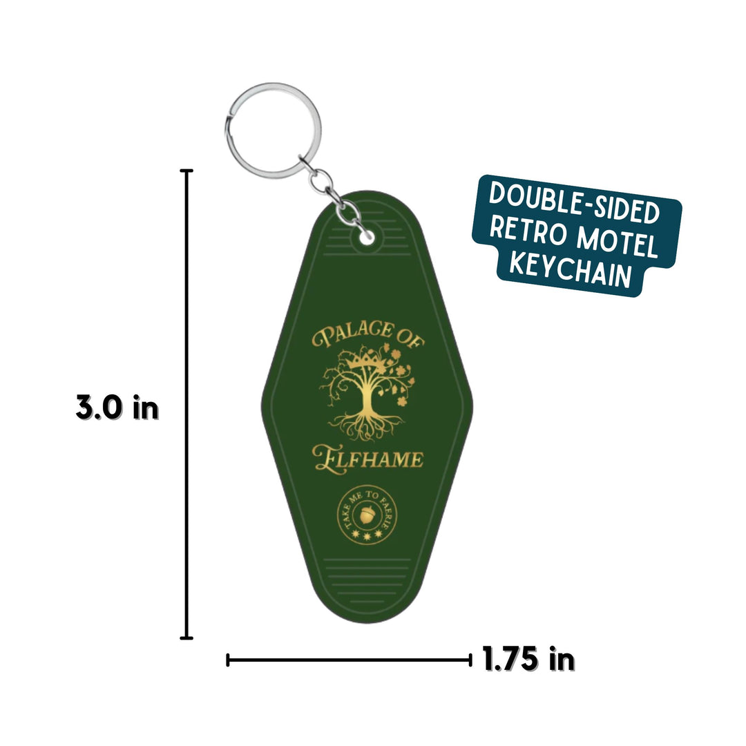 Palace of Elfhame Motel Keychain | The Cruel Prince Trilogy