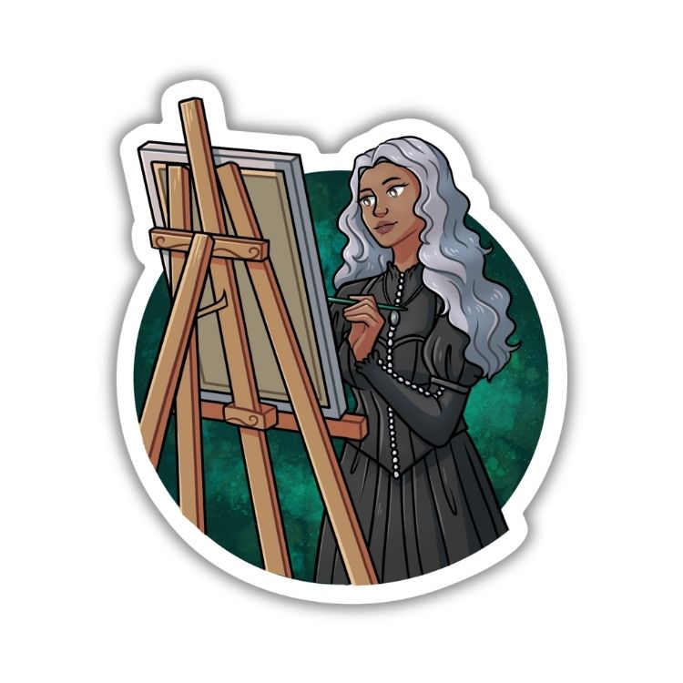 Camilla Painting Sticker | Throne Of The Fallen